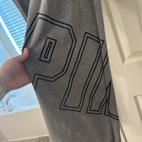 Pink Victoria secret sweatpants - Picture 2 of 5